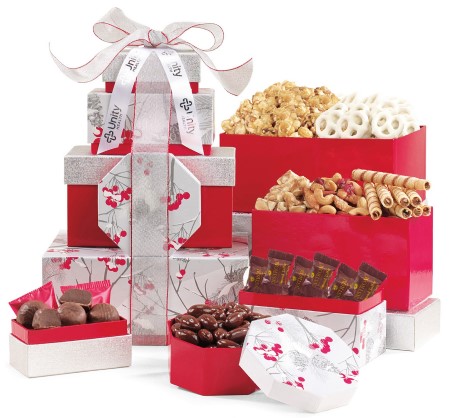 Holiday Gift Boxes for Employees - Tower of Treats