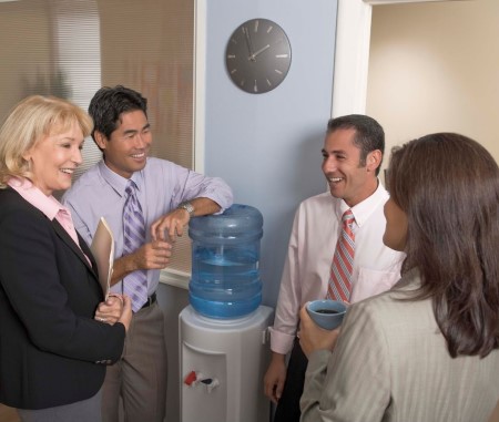Employee Engagement Ideas for Remote Workers - water cooler